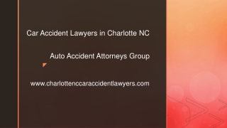 Car Accident Lawyers in Charlotte NC | Auto Accident Attorneys Group
