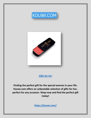 Gifts for Her | Kouwi.com