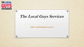 Franchise for Sale Gold Coast | Thelocalguys.com.au