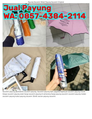 ౦85ᜪ~4౩84~ᒿ114 (WA) Harga Pembuatan Payung Souvenir Souvenir Payung Malang