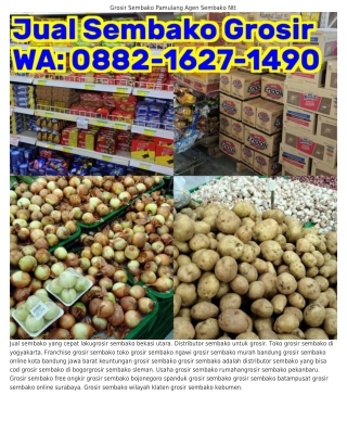 ౦882–I62ᜪ–IᏎ9౦ (WA) Distributor Sembako Resmi Tangerang Aplikasi Grosir Sembako