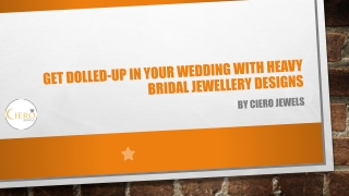 Get Dolled-Up In Your Wedding With Heavy Bridal