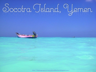 Postcard from SOCOTRA island, Yemen