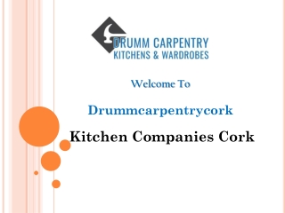 Kitchen Companies Cork