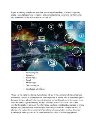 Precisely Explaining Digital Marketing