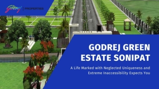 Godrej Green Estate Sonipat - Godrej New launch Plots in Haryana
