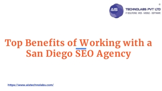 Top Benefits of Working with a San Diego SEO Agency