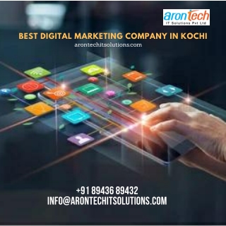 Best Digital Marketing Company In Kochi | Arontech IT Solutions Pvt. Ltd