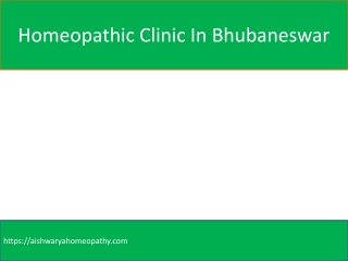 Homeopathic Clinic In Bhubaneswar