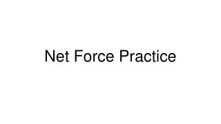 Net Force Practice q3 week 7 7th grade science