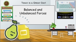 Balanced and Unbalanced Forces Slides 7th grade science q3 week 7