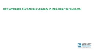 Hire top Seo consultant in India ,6ixwebsoft technology