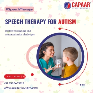 Language and communication - Best Autism Treatment in Bangalore - CAPAAR