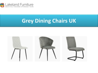 Grey Dining Chairs UK