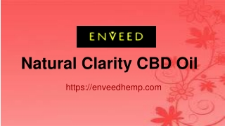 Natural Clarity CBD Oil