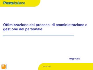 Ottimizzazione dei processi di amministrazione e gestione del personale