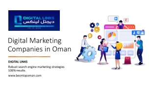 Digital Marketing Companies in Oman