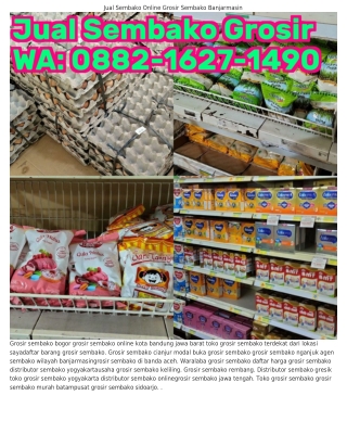 Ö882~lϬ2ᜪ~lԿ9Ö (WA) Cara Buka Grosir Sembako Grosir Sembako Dan Rokok
