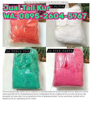 08ᑫ5–2Ϭ0Կ–57Ϭ7 (WA) Kreasi Tali Kur Tali Kur Hijau Kuning