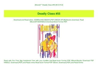 [Ebook]^^ Deadly Class #55 [W.O.R.D]