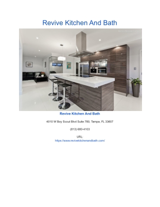 Revive Kitchen And Bath