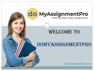 Accounting assignments help domyassignmentpro.com
