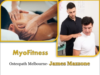 Osteopath Melbourne- James Mazzone