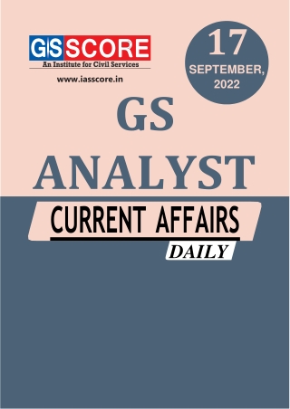 DAILY CURRENT AFFAIRS -17 SEPTEMBER