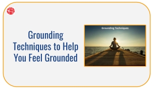 Know Grounding Techniques with Our Online Psychologist