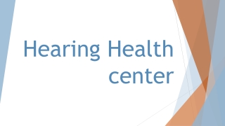 Find a Hearing Test Center Near you in Park Ridge