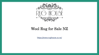 Wool Rug for Sale NZ