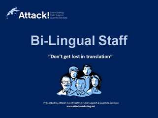 Promotional Staffing Case Studies: Bi-Lingual Staff