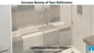 Increase Beauty of Your Bathrooms