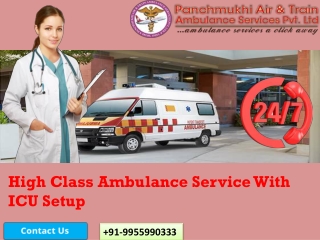 Panchmukhi North East  Ambulance Service in Guwahati - high tech Ambulance