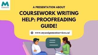Coursework Writing Help Proofreading Guide!