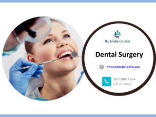 Dental Surgery - www.nusmiledentaloffice.com