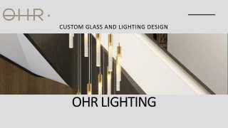 Unique Light Ceiling Chandelier | OHR Lighting