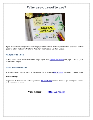 Why use our software