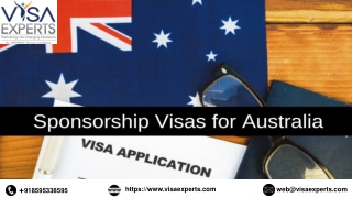 Sponsorship Visas for Australia