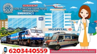 Hire Air Ambulance Service with Complete Emergency Bed2Bed Service |ASHA