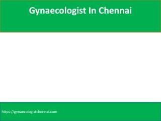 gynaecologist in Chennai