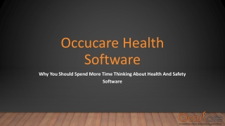 Why You Should Spend More Time Thinking About Health And Safety Software