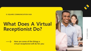 What Does A Virtual Receptionist Do?