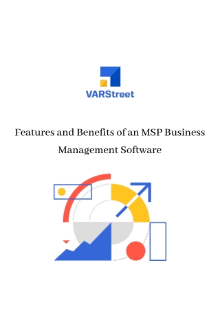 Features and Benefits of an MSP Business Management Software