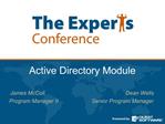 Active Directory Module