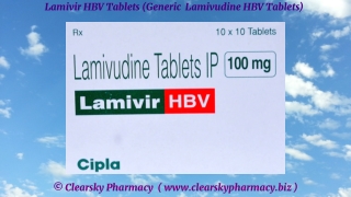 Lamivir HBV Tablets (Generic  Lamivudine HBV Tablets)