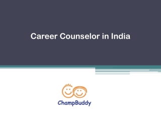 Career Counselor in India - ChampBuddy