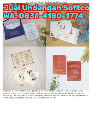 Ô83l_Կl8Ô_l77Կ (WA) Jual Undangan Pernikahan Softcover Produsen Undangan Pernika
