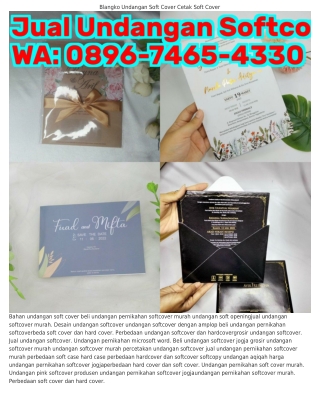 0896–ᜪ465–4౩౩0 (WA) Desain Undangan Pernikahan Dengan Microsoft Word Cetak Soft
