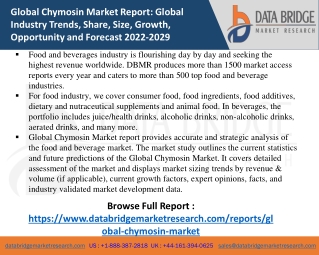 Global Chymosin Market Growth Status